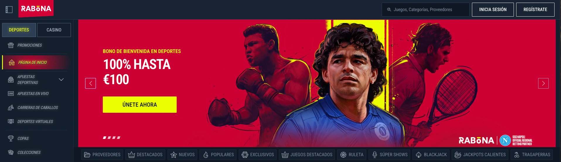 Rabona Casino: Juega a las mejores tragamonedas y apuestas